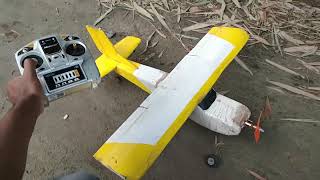 Rc airplan flying test [upl. by Litnahs]