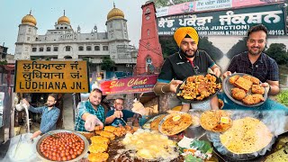 Punjab Tour Ep  20  Ludhiana Best Street Food  Punjabi Food  Punjab Street Food [upl. by Goldi]