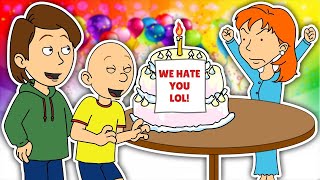 Caillou Ruins Rosies BirthdayUngrounded [upl. by Nek]