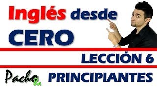 Lección 6  Verbo to be forma corta afirmativa y negativa en presente  Curso inglés GRATIS [upl. by Aisatsan196]