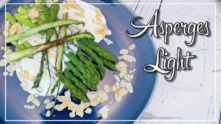 RECETTE  ASPERGES SAUCE LIGHT [upl. by Natlus]