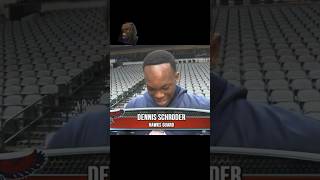 Dennis schroder hairline need to be studied nba sports haircut [upl. by Greg437]