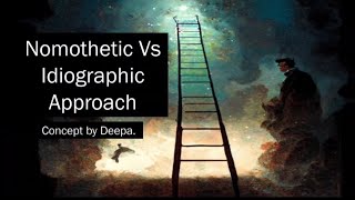 Nomothetic Vs Idiographic Approach  Geographical Thought  Philosophy of Geography  Geography [upl. by Jermyn909]