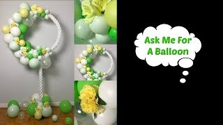 Circle Balloon Column Decoration [upl. by Ricard]