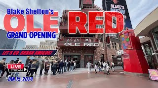 📣 LIVE AT BLAKE SHELTON’S OLE RED  GRAND OPENING 🎸🤠 live blakeshelton countrywestern lasvegas [upl. by Esihcoc114]