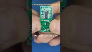 सबसे छोटा amp मस्त RADAR Sensor RADAR sensor module arduino diy arduinoboard ytshorts shorts [upl. by Ralyat784]