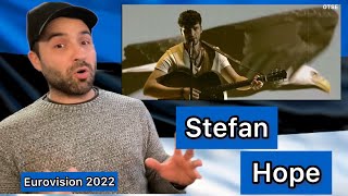 Reaction 🇪🇪 Stefan  Hope Eesti Laul 2022 Eurovision 2022 Estonia SF1 Live Performance [upl. by Remington]