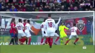 OSASUNA VS SEVILLA 34 ALL GOALS amp HIGHLIGHTS 22012017 HD [upl. by Arotahs]