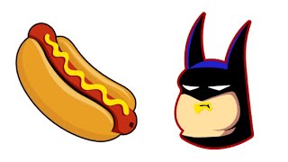 Batroll’d eats a Hot Dog REUPLOAD [upl. by Gensler]