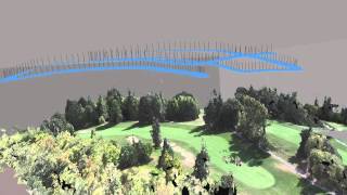 3d rendering of a golf course [upl. by Leuqar]