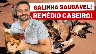 MELHOR REMÉDIO CASEIRO PARA TER GALINHA SAUDÁVEL COMBATE INÚMERAS DOENÇAS DAS AVES [upl. by Ennayr]