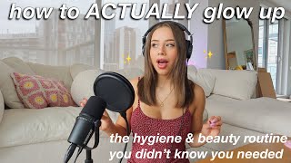 GLOW UP GUIDE ep1physical self hygiene routine skincare makeup haircare amp body care tips [upl. by Otrebogad374]