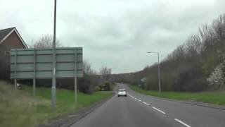 Driving Along Warndon Way Parsonage Way amp Plantation Drive Worcester Worcestershire England [upl. by Nnek]