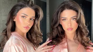 how to do your makeup amp hair like a SUPERMODEL [upl. by Amaso]