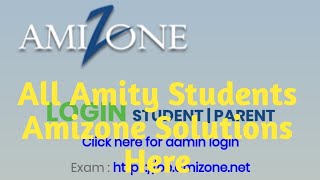 Amity University Amizone Solutions Full Review [upl. by Oniliuqnart]