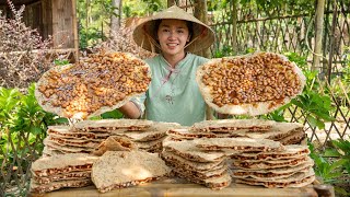 How to Make Traditional Vietnamese Peanut Candy  Sweet Crunchy and Delicious [upl. by Htinek]