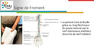 Signes clinique et signes indirects échographique d’une compression du nerf ulnaire au coude [upl. by Artenal]