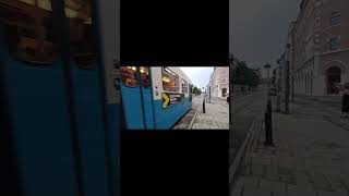 Linje X nach Jaegerdorffplatsen M31 Ausfahrt aus Göteborg Kaptensgatan zug shorts capcut [upl. by Alekram]