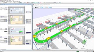 Virtuelle Inbetriebnahme für Fördertechnik mit WinMOD [upl. by Aliehc]