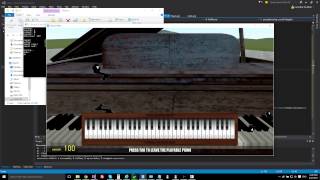 CWinAPI Gmod Piano MidiSheet AutoPlayer [upl. by Mellie]