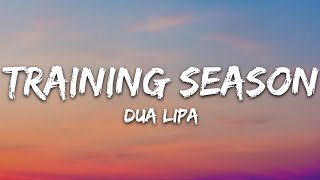 Dua Lipa  Training Season Lyrics [upl. by Ennovi]