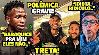 GRAVE A ATITUDE INACEITÁVEL COM MESSl E NEYMAR NO PRÊMI0 DE MELHOR DO MUND0 QUE DEIXOU JOGADOR PT0 [upl. by Anemolihp]