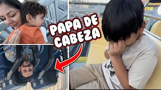 NOS DIO MIEDO  NOS CORREN DEL TREN EN LA FERIA  Family Juega [upl. by Evadnee]