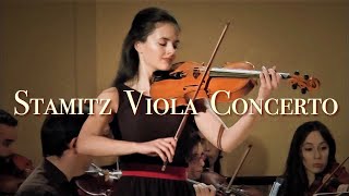 STAMITZ Viola Concerto  Cristina Cordero 17 [upl. by Yraeht]