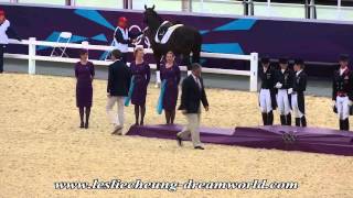 London Olympics 2012 Equestrian Dressage Team Final [upl. by Yliah196]