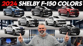 EVERY COLOR AVAILABLE ON THE 2024 SHELBY F150 OFFROAD [upl. by Raveaux]