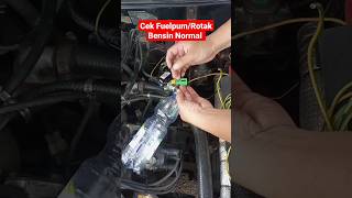 Cara Cek FuelpumpRotak Bensin Normal FuelpumpRotakesteemShorts [upl. by Anaigroeg]