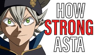 How Strong is Asta Devil Union Major Manga Spoilers for Black Clover [upl. by Nodnalb]