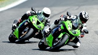 Kawasaki ZX6R 600 vs 636 [upl. by Anived]