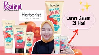 REVIEW HERBORIST JUICE FOR SKIN  CERAH DALAM 21 HARI  BUKTIKAN [upl. by Coretta]