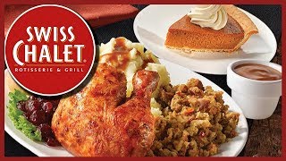 Thanksgiving Feast from Swiss Chalet Review [upl. by Tegirb]