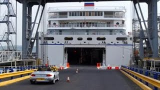 Boarding our ships  Ferry travel to France amp Spain  Brittany Ferries [upl. by Nairahcaz]