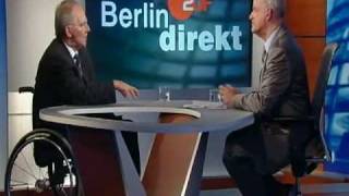 Schäuble hält Datenkauf für rechtmäßig Berlin Direkt 07022010 [upl. by Fitzger]