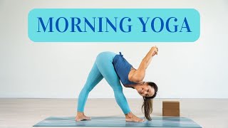 Morning Yoga Feel Good Flow  20 Minute Practice for Cheerfulness and Joy [upl. by Annahsal136]