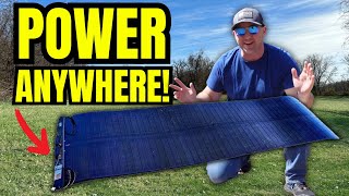 BougeRV 200W Foldable Solar Panel Review amp IT’S UNBREAKABLE [upl. by Ariahay602]