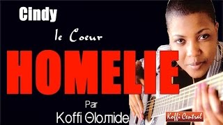 Kofficentral Cindy  Le coeur dans Homelie Clip Officiel [upl. by Zertnom]