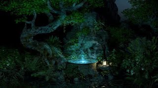 Rain Sounds at Night  Mountain Forest Ambience [upl. by Idnym]