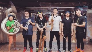 Lucky Chops  Danza 2016 Live in the NYC Subway [upl. by Savvas]