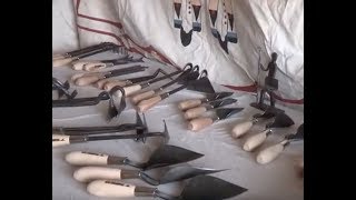 Hand Forged Garden Tools by Homestead Iron  Part 1 [upl. by Eimareg]