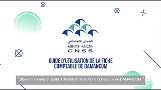 Nouveau DAMANCOM  Guide d’Utilisation de la Fiche Comptable [upl. by Herzen]