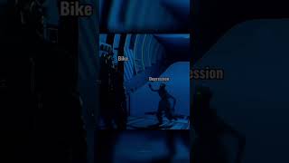 BIKE VS DEPRESSION shortsfeed shorts mt15 [upl. by Wilow]