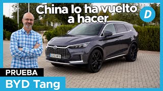 BYD Tang 2023 calidadprecio demoledora con 7 plazas  Prueba  review en español diariomotor [upl. by Zinck]