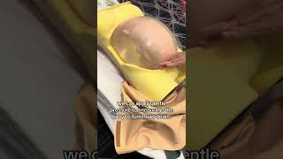 How we flip a breech baby shorts obgyn breech simulator [upl. by Saxet]