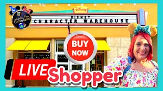 LIVE CHARACTER WAREHOUSE for Shopping DISNEY Deals [upl. by Branscum]