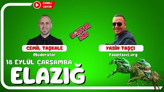 ELAZIĞ  Canlı Yayın  Bariyer Dibi  18 Eylül 2024 Çarşamba atyarisi [upl. by Delila]