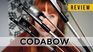 Choosing a new violin bow  CodaBow review Diamond SX Luma and Joule [upl. by Lilybelle]